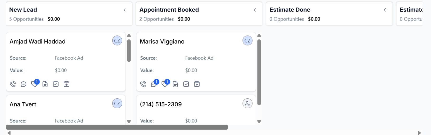 Growth Systems CRM Portfolio Preview